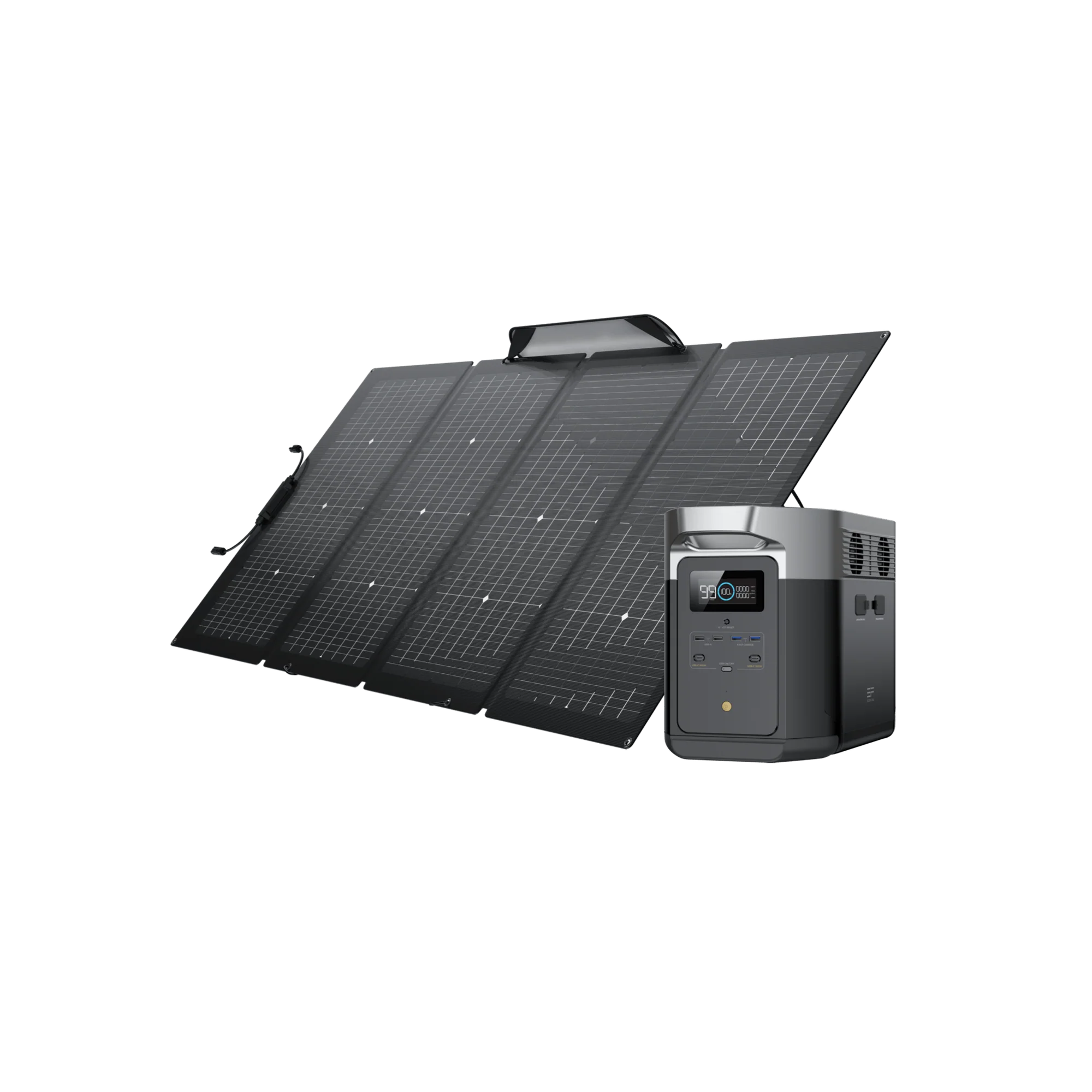 Ecoflow DELTA Max(1600) Bundle (one 220W PORTABLE SOLAR PANEL)